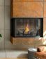 Montigo Divine H Series 38" Direct Vent Corner Fireplace with IPI Ignition, Natural Gas (H38CRNI-2)